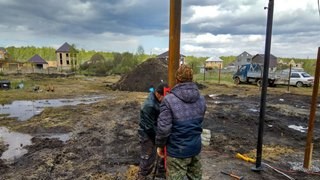 Заказать монтаж винтовых свай в Назрань - цена под ключ с доставкой от 1898 шт